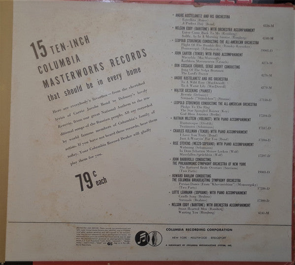 George Gershwin - Concerto In F | Very Good Plus (VG+) Very Good (VG)-EmojiWear