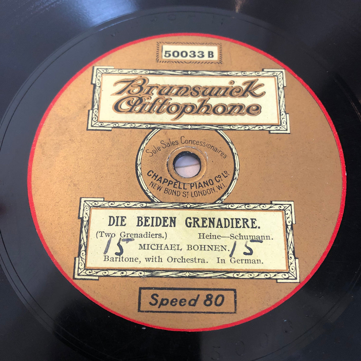 Tannhauser, Micheal Bohen - Blick Ich Umher / Die Beiden Grenadiere | Very Good Plus (VG+) Generic-EmojiWear