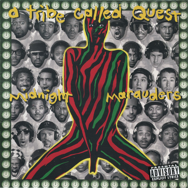 A Tribe Called Quest Midnight Marauders Jive LP, Album, RE Mint (M) Mint (M)-EmojiWear
