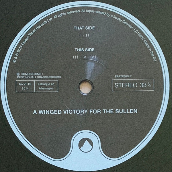 A Winged Victory For The Sullen - Atomos | Mint (M) Mint (M)-EmojiWear