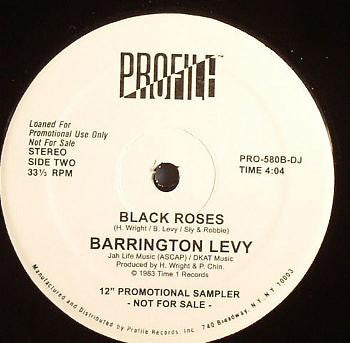 Barrington Levy - The Vibes Is Right / Black Roses | Mint (M) Generic-EmojiWear