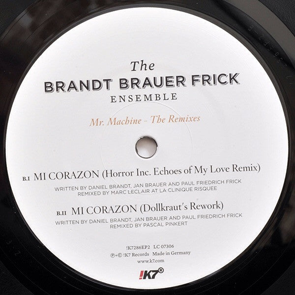 Brandt Brauer Frick - Mr. Machine - The Remixes | Mint (M) Mint (M)-EmojiWear