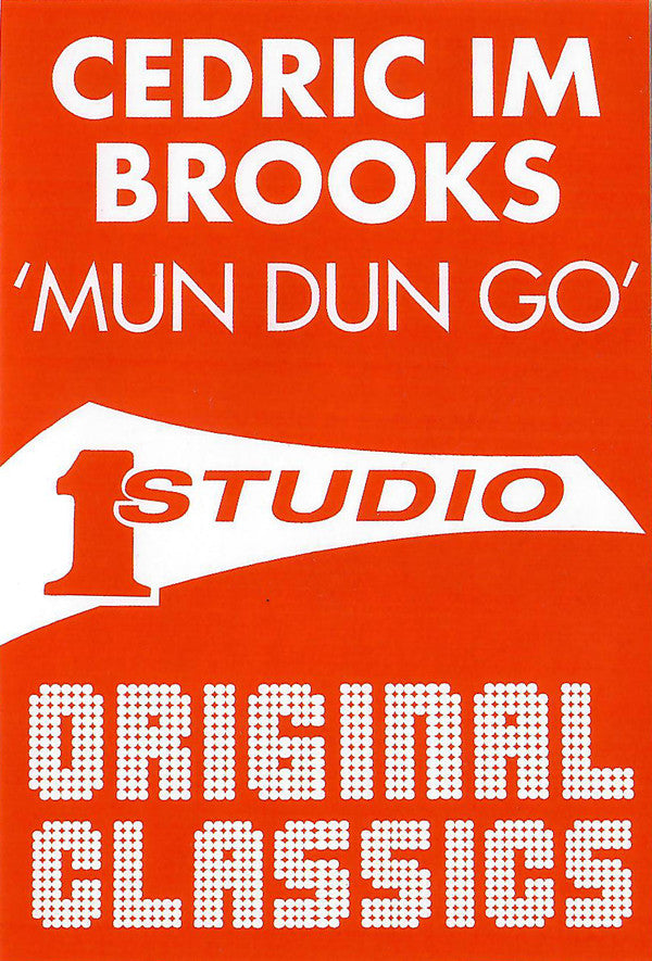 Cedric "Im" Brooks / Sound Dimension - Mun-Dun-Go / Heavy Rock (VINYL 12") | Mint (M) Mint (M)-EmojiWear