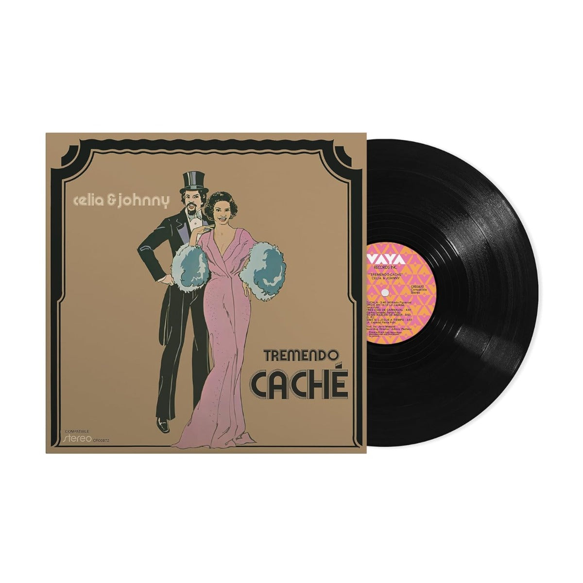Celia Cruz & Johnny Pacheco - Tremendo Cache' (Anniversary Edition 180g VINYL) | Mint (M) Mint (M)-EmojiWear