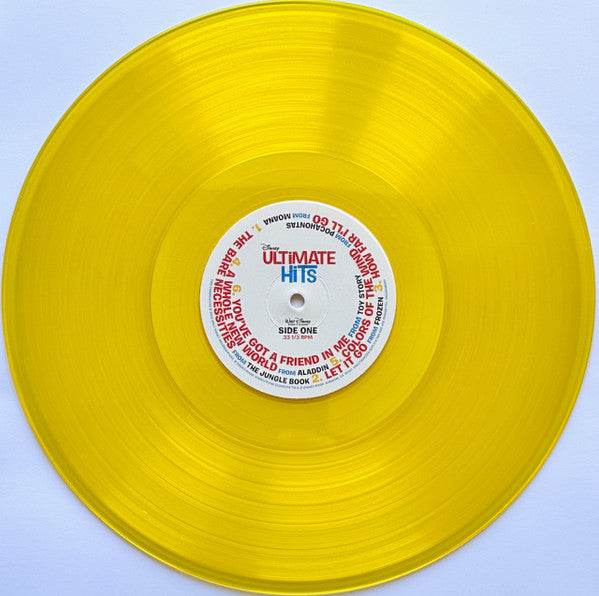 Disney Ultimate Hits (YELLOW VINYL) |-EmojiWear