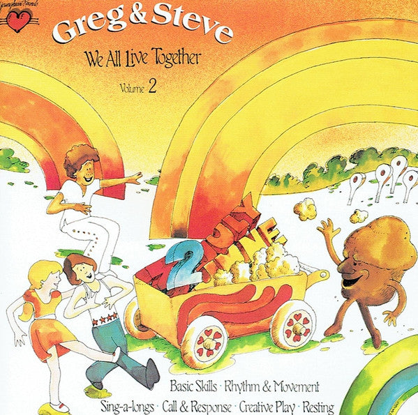 Greg And Steve - We All Live Together, Volume 2 (CD) | Near Mint (NM)-EmojiWear