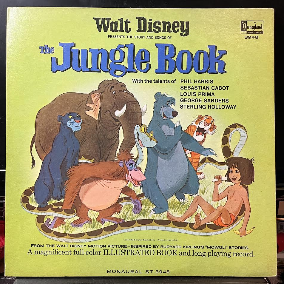 Various - The Story And Songs Of The Jungle Book (VINYL) | Near Mint (NM or M-) Near Mint- (NM-)-EmojiWear