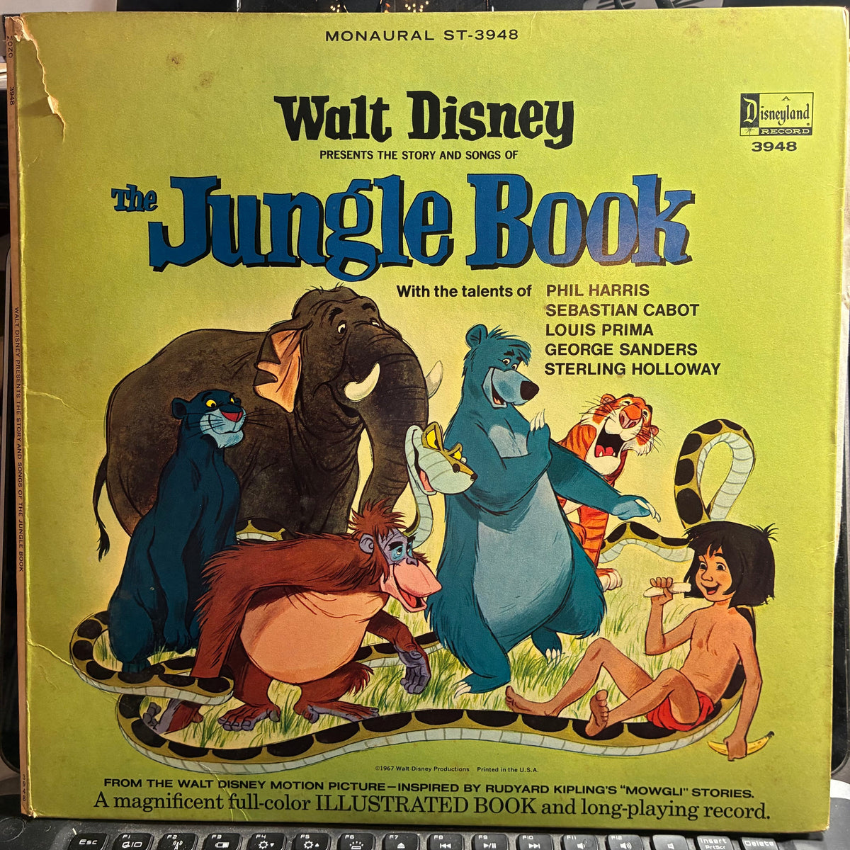 Various - The Story And Songs Of The Jungle Book (VINYL) | Very Good (VG) Very Good Plus (VG+)-EmojiWear