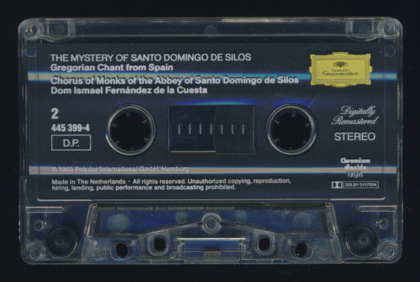 The Mystery Of Santo Domingo De Silos: Gregorian Chant From Spain | Near Mint (NM) Near Mint (NM)-EmojiWear