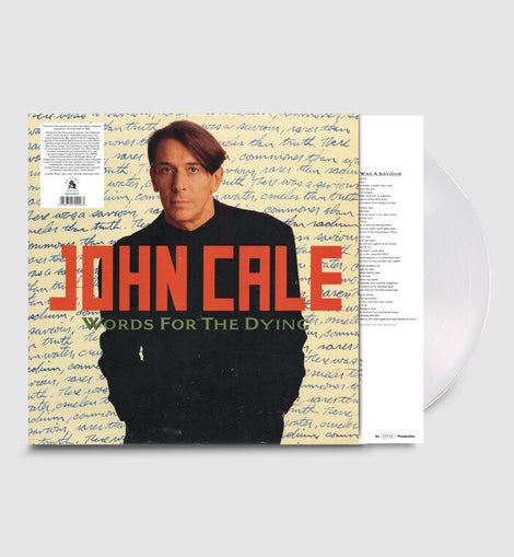 John Cale - Words For The Dying (CLEAR VINYL) | Mint (M) Mint (M)-EmojiWear