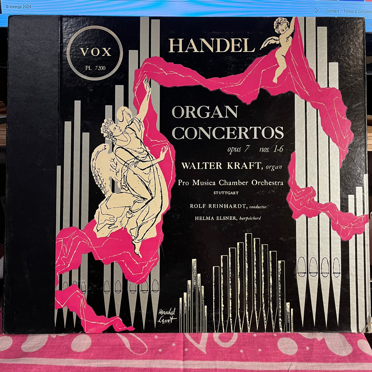Georg Friedrich Händel - Organ Concertos Opus 7 Nos 1-6 | Excellent (EX) Near Mint (NM)-EmojiWear