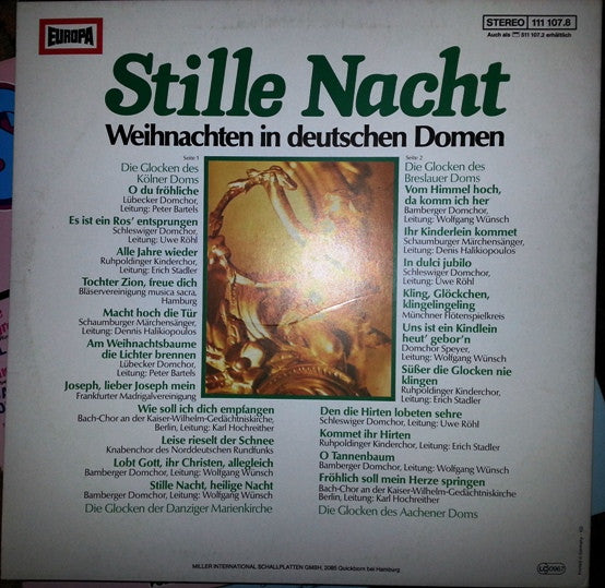Ruhpoldinger Kinderchor - Stille Nacht - Weihnachten In Deutschen Domen | Near Mint (NM) Near Mint (NM)-EmojiWear