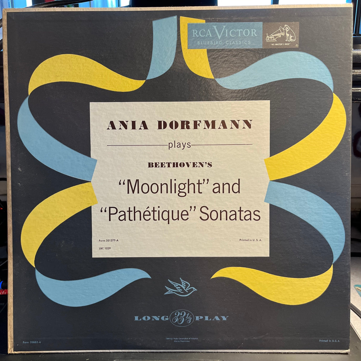Ania Dorfmann - "Moonlight" And Pathétique" Sonatas | Near Mint (NM) Excellent (EX)-EmojiWear