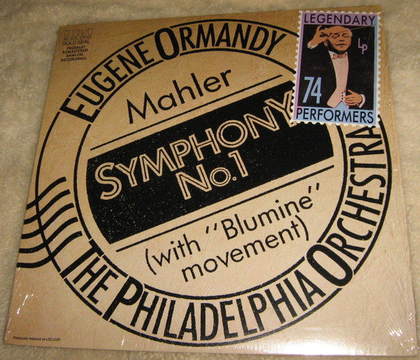The Philadelphia Orchestra - Symphony No. 1: With The Long-Lost Original Second Movement, "Blumine" (Flower Piece) | Near Mint (NM) Near Mint (NM)-EmojiWear