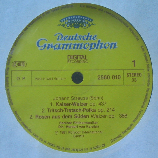 Berliner Philharmoniker - Johann & Josef Strauss Walzer•Polkas•Märsche•Ouvertüren *BOX* | Near Mint (NM) Excellent (EX)-EmojiWear
