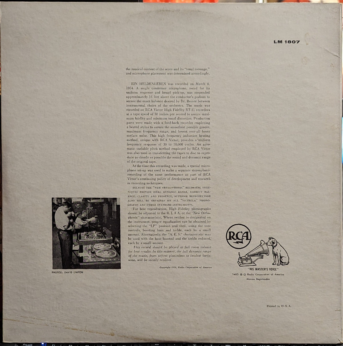 Richard Strauss - Ein Heldenleben | Near Mint (NM) Excellent (EX)-EmojiWear
