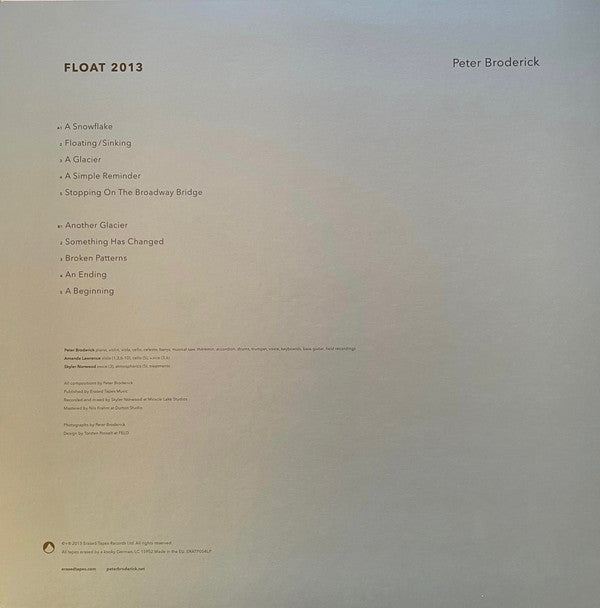 Peter Broderick - Float 2013 | Mint (M) Mint (M)-EmojiWear