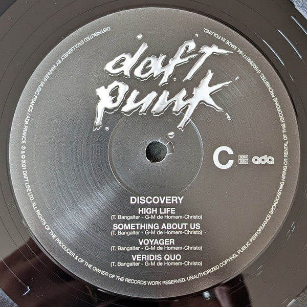 Daft Punk - Discovery (2x Vinyl) | Mint (M) Mint (M)-EmojiWear