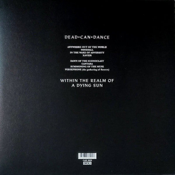 Dead Can Dance Within The Realm Of A Dying Sun 4AD LP, Album, RE, RM, RP Mint (M) Mint (M)-EmojiWear