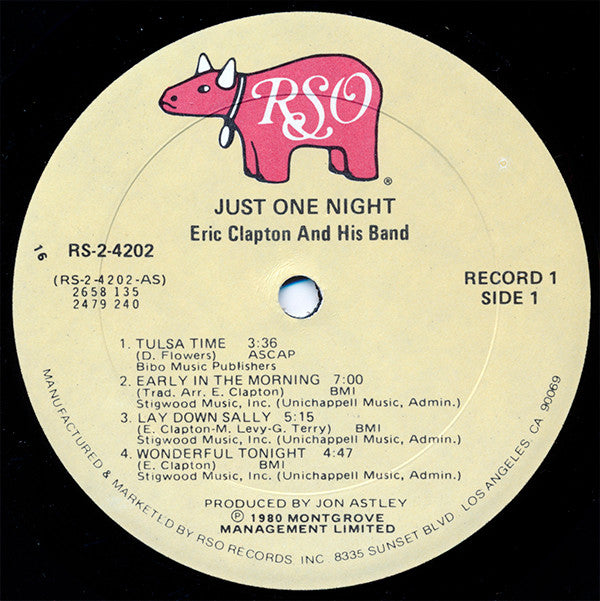 Eric Clapton - Just One Night | Near Mint (NM) Near Mint (NM)-EmojiWear