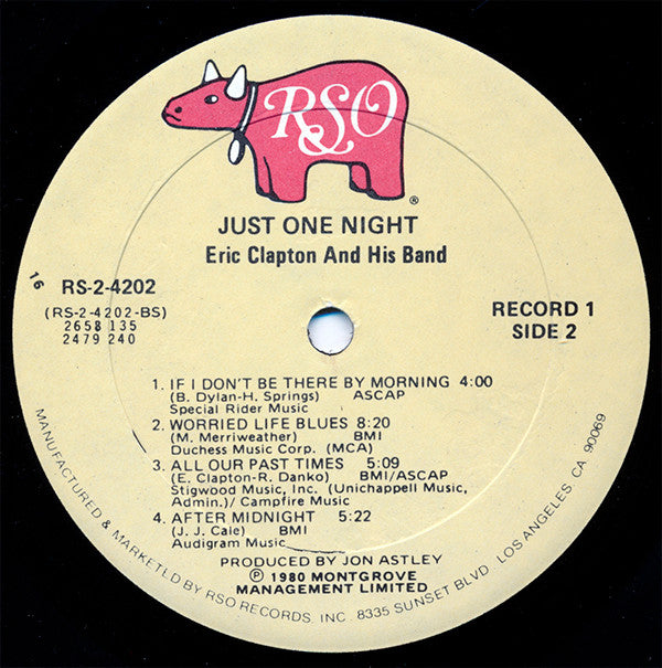 Eric Clapton - Just One Night | Near Mint (NM) Near Mint (NM)-EmojiWear