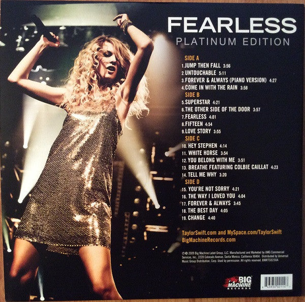 Taylor Swift - Fearless (Platinum Edition) | Mint (M) Mint (M)-EmojiWear