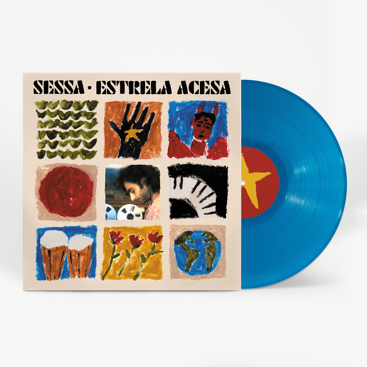 Sessa - Estrela Acesa (BLUE VINYL) | Mint (M) Mint (M)-EmojiWear