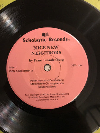 Franz Brandenberg - Nice New Neighbors (7" VINYL) | Near Mint (NM) Generic-EmojiWear