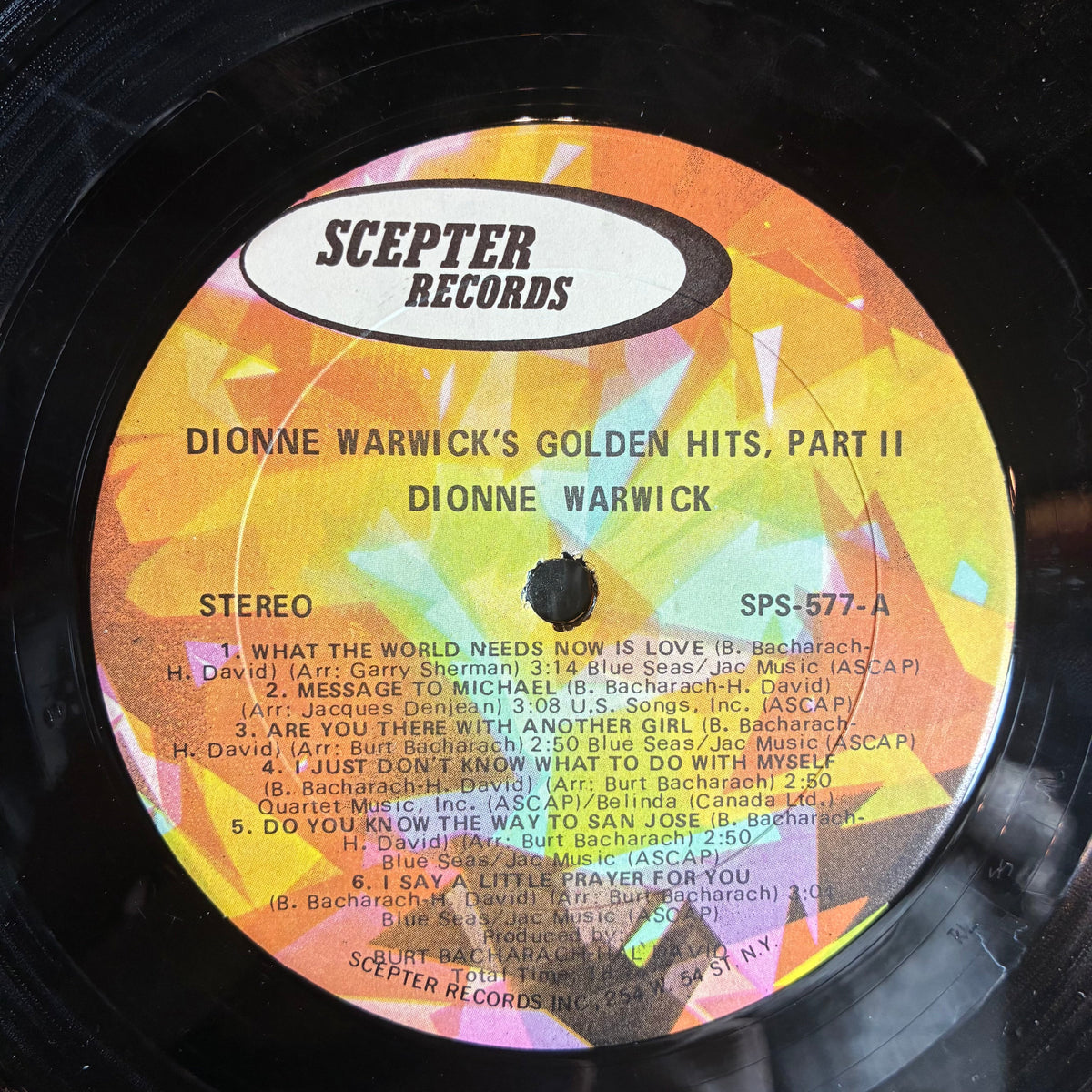 Dionne Warwick - Golden Hits Part 2 (VINYL) | Very Good Plus (VG+) Excellent (EX)-EmojiWear