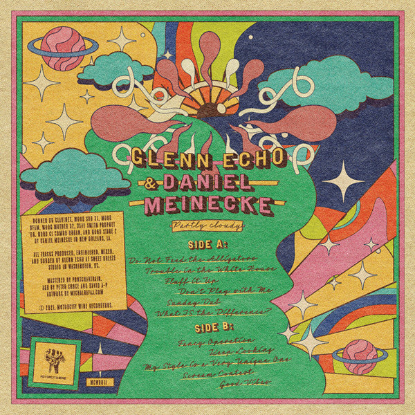 Glenn Echo (3), Daniel Meinecke - Partly Cloudy | Mint (M) Mint (M)-EmojiWear