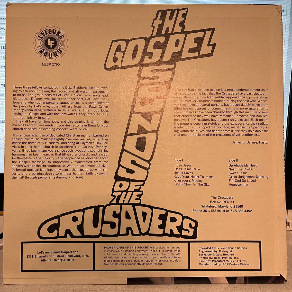 The Crusaders (2) - The Gospel Sounds Of The Crusaders | Near Mint (NM) Near Mint (NM)-EmojiWear
