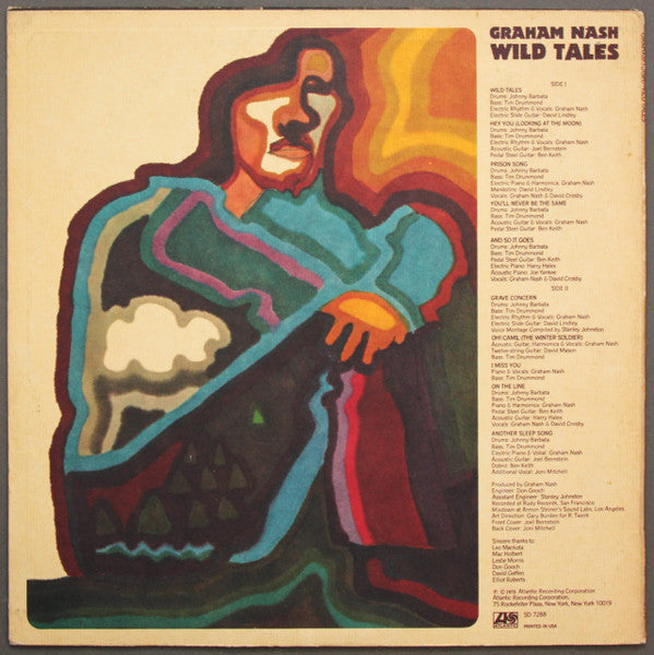 Graham Nash - Wild Tales | Near Mint (NM) Near Mint (NM)-EmojiWear