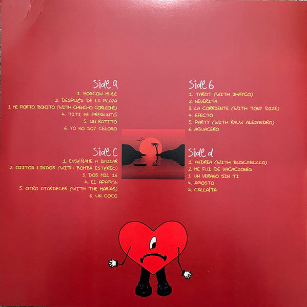 Bad Bunny - Un Verano Sin Ti (PROMO 2xVINYL) |-EmojiWear