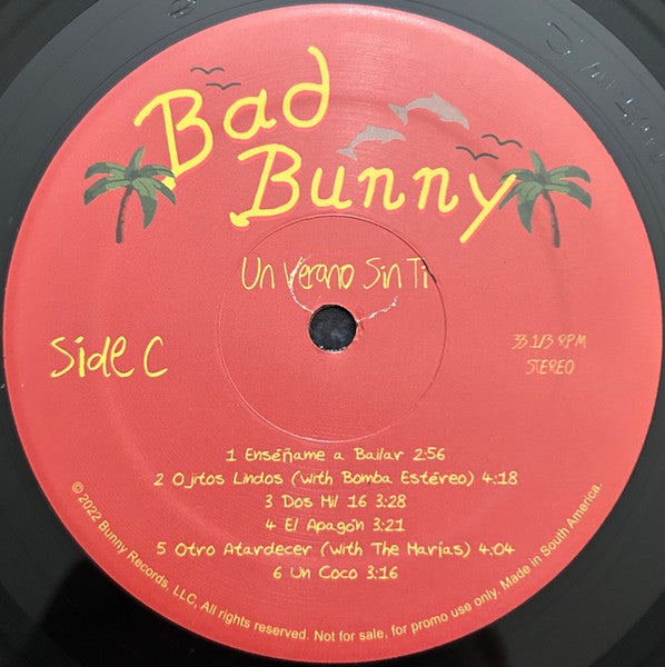 Bad Bunny - Un Verano Sin Ti (PROMO 2xVINYL) |-EmojiWear