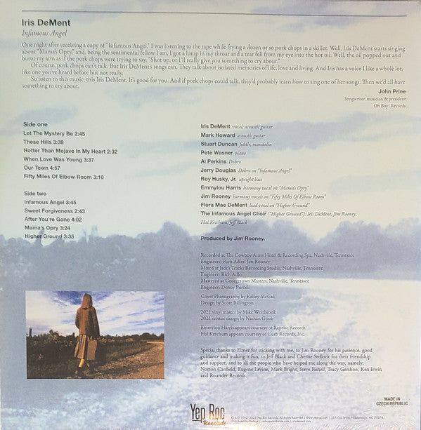 Iris DeMent - Infamous Angel (IEX: EARTHY BROWN VINYL) | Mint (M) Mint (M)-EmojiWear