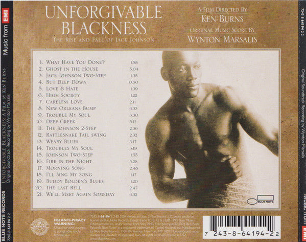 Unforgivable Blackness - The Rise And Fall Of Jack Johnson (CD) | Near Mint (NM or M-)-EmojiWear