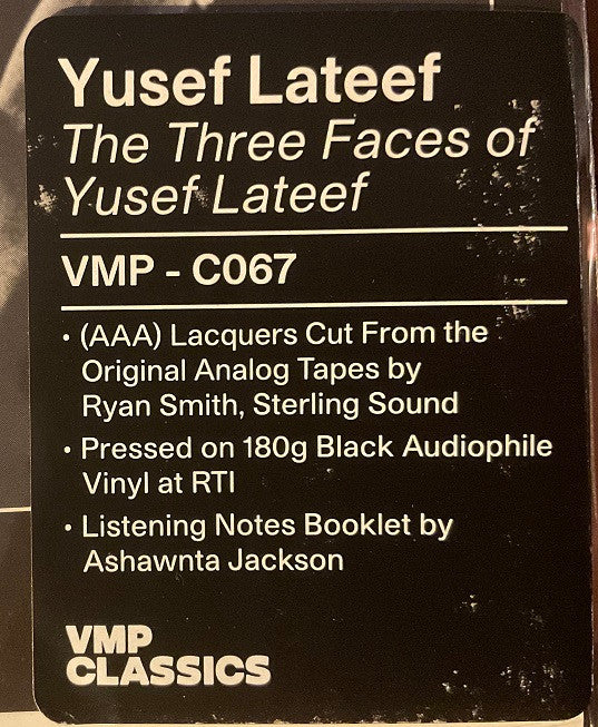The Three Faces of Yusef Lateef | Mint (M) Mint (M)-EmojiWear