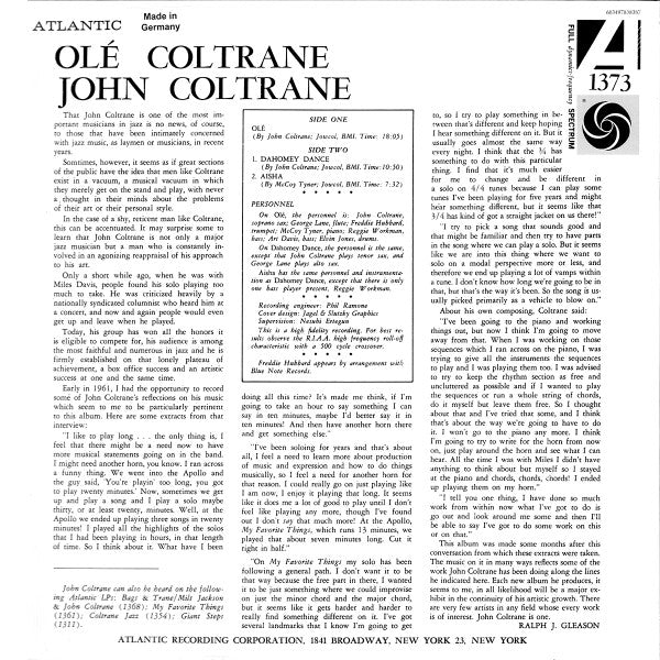 John Coltrane - Olé Coltrane | Mint (M) Mint (M)-EmojiWear