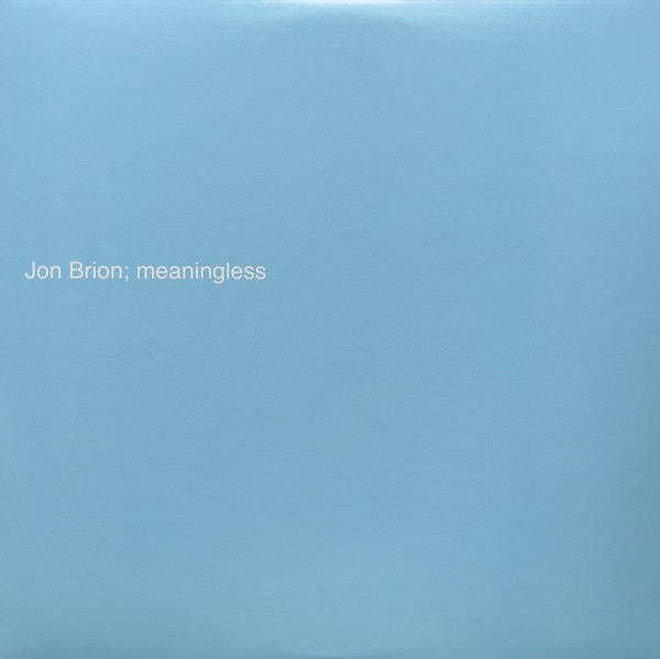 Jon Brion - Meaningless | Mint (M) Mint (M)-EmojiWear