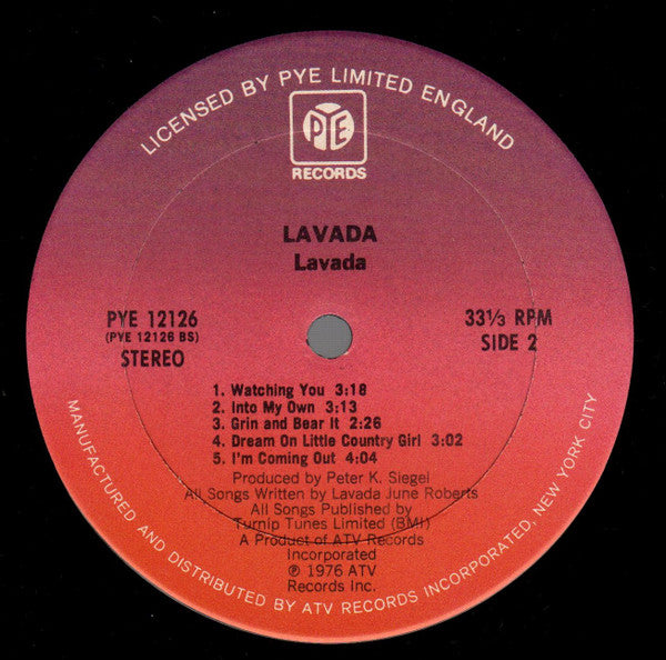 Lavada - Lavada | Near Mint (NM) Very Good Plus (VG+)-EmojiWear