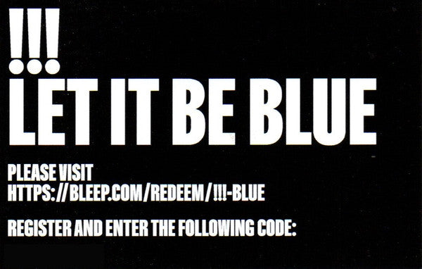!!! - Let It Be Blue | Mint (M) Mint (M)-EmojiWear
