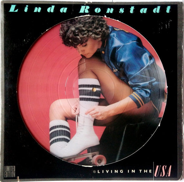Linda Ronstadt - Living In The USA | Near Mint (NM) Very Good Plus (VG+)-EmojiWear