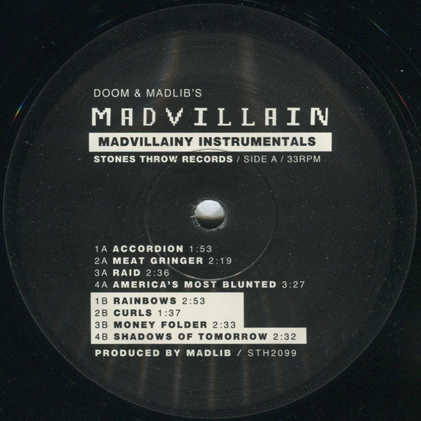 Madvillain (MF DOOM + Madlib) - Madvillainy Instrumentals | Mint (M) Mint (M)-EmojiWear