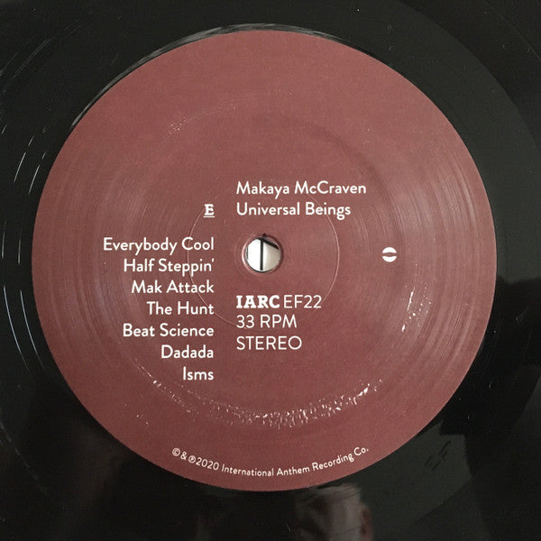 Makaya McCraven - Universal Beings E&F Sides | Mint (M) Mint (M)-EmojiWear