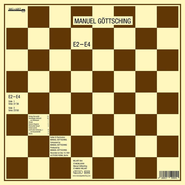 Manuel Göttsching - E2–E4 (VINYL) | Mint (M) Mint (M)-EmojiWear