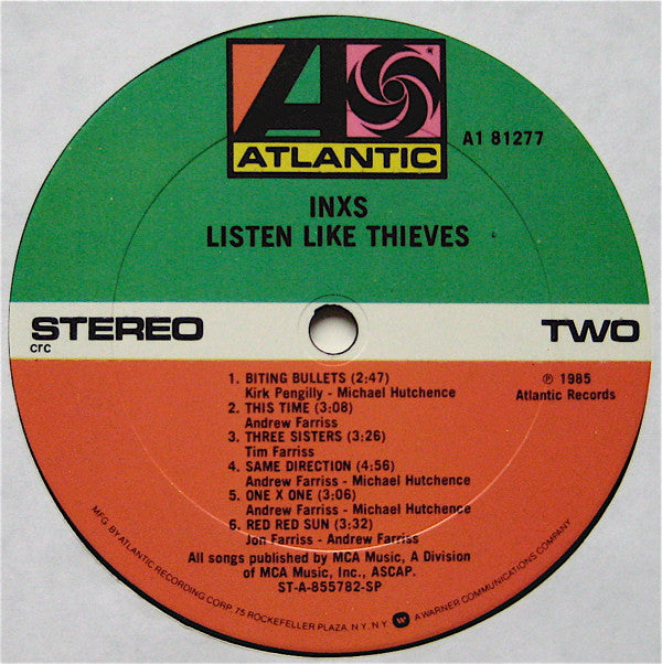 INXS - Listen Like Thieves | Near Mint (NM) Near Mint (NM)-EmojiWear