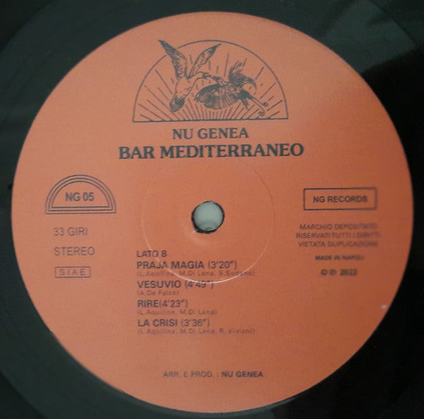 Nu Genea - Bar Mediterraneo (VINYL) | Mint (M) Mint (M)-EmojiWear