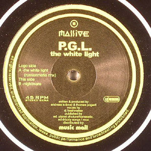 P.G.L. - The White Light | Very Good Plus (VG+) Very Good Plus (VG+)-EmojiWear