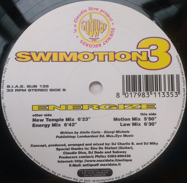 Swimotion - Energize | Near Mint (NM)-EmojiWear