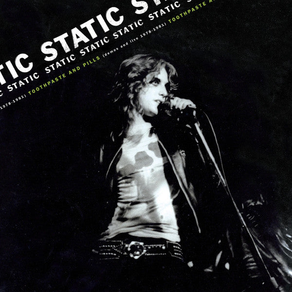 Static (60) - Toothpaste And Pills (Demos And Live 1978 - 1981)(VINYL) | Mint (M) Mint (M)-EmojiWear
